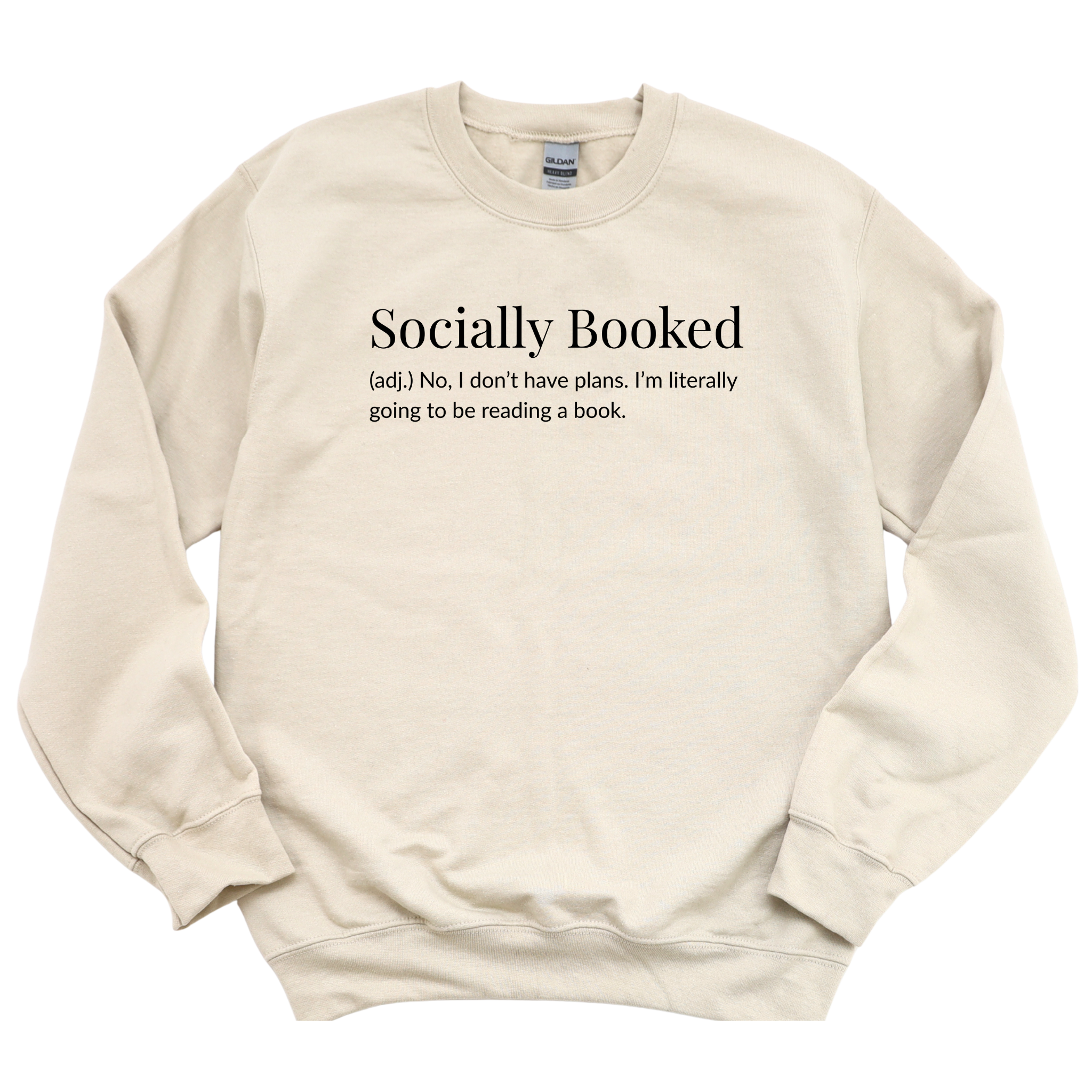 Socially Booked Crewneck
