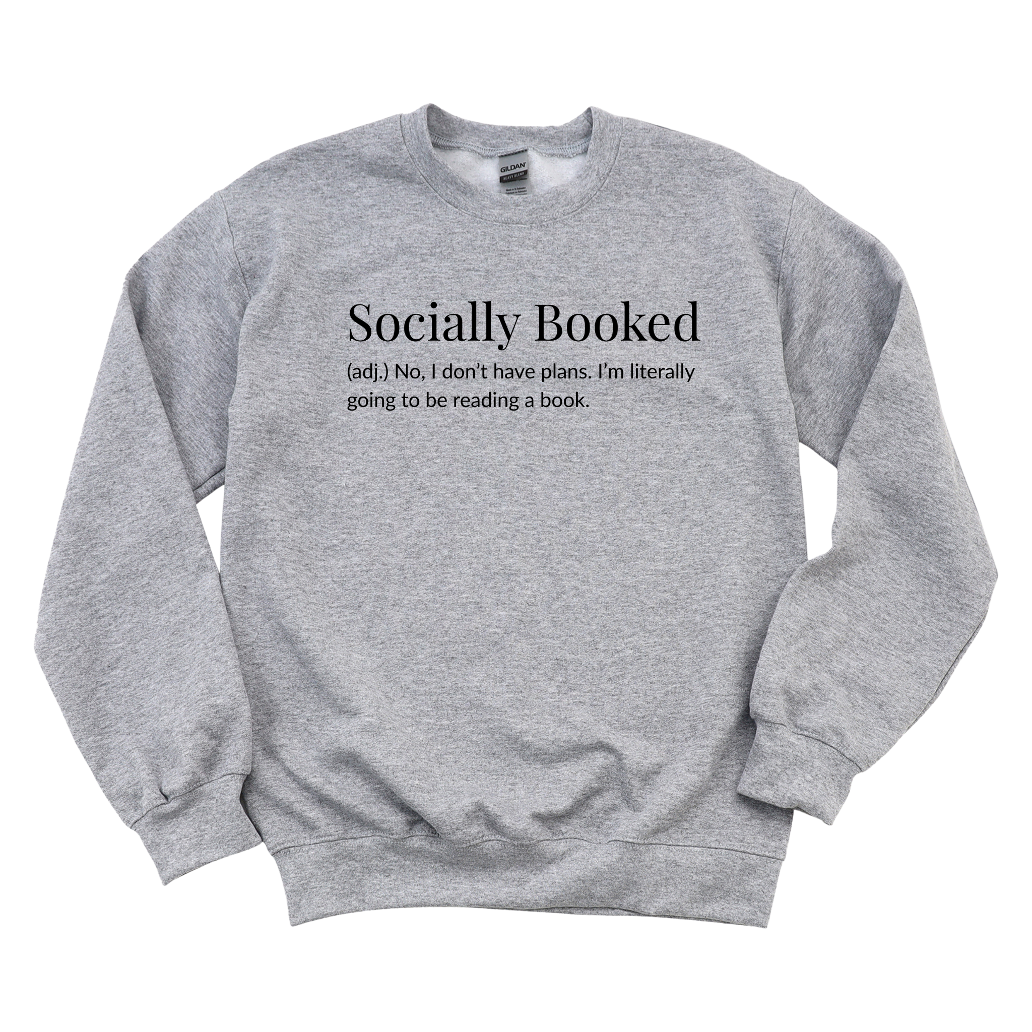 Socially Booked Crewneck