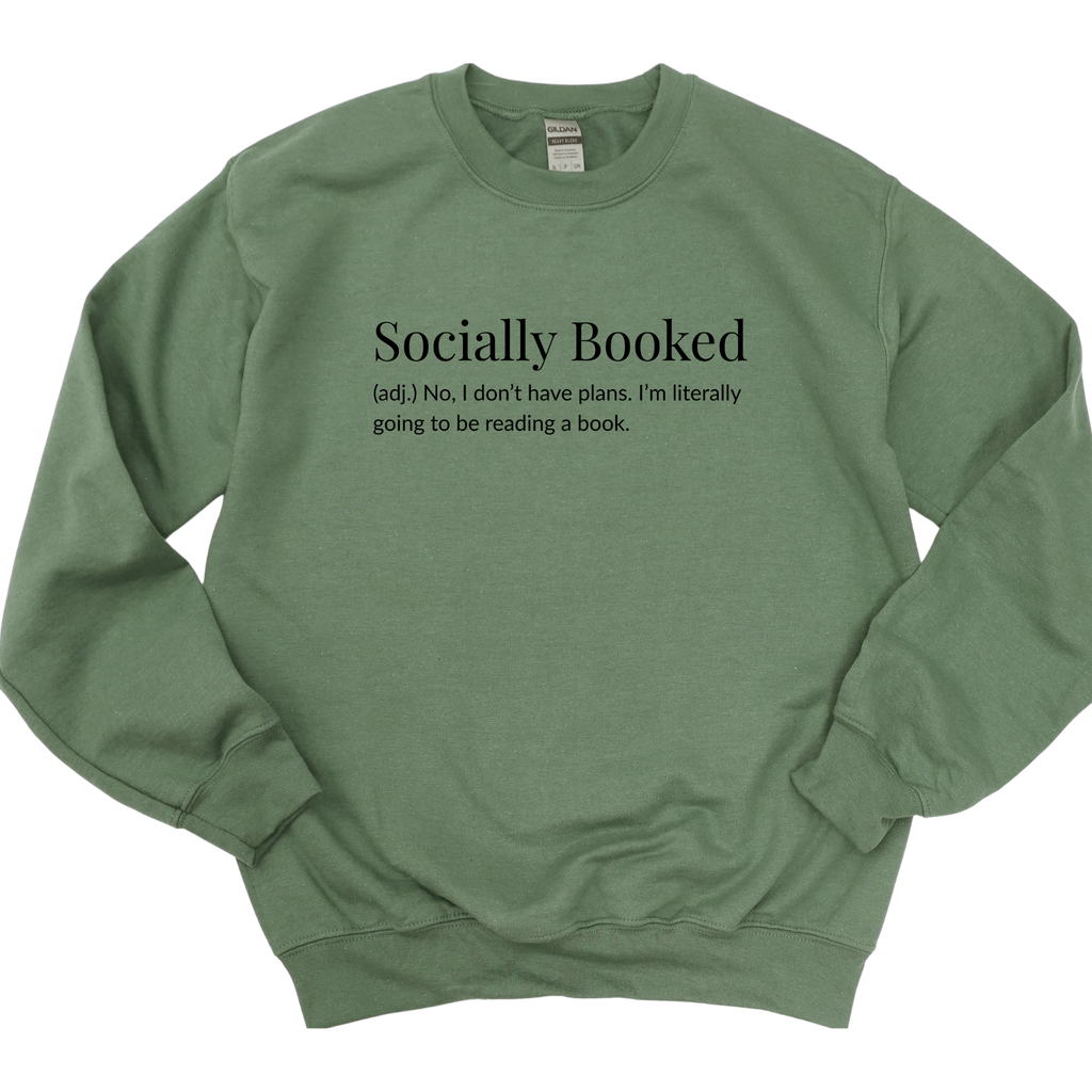 Socially Booked Crewneck